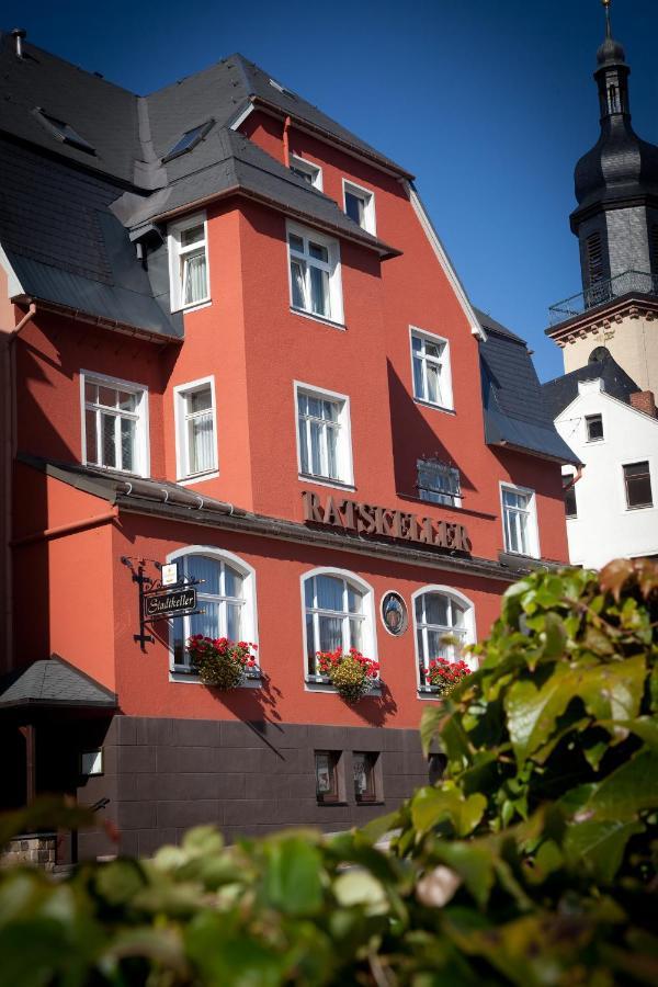 Ratskeller Thum Hotel Kültér fotó